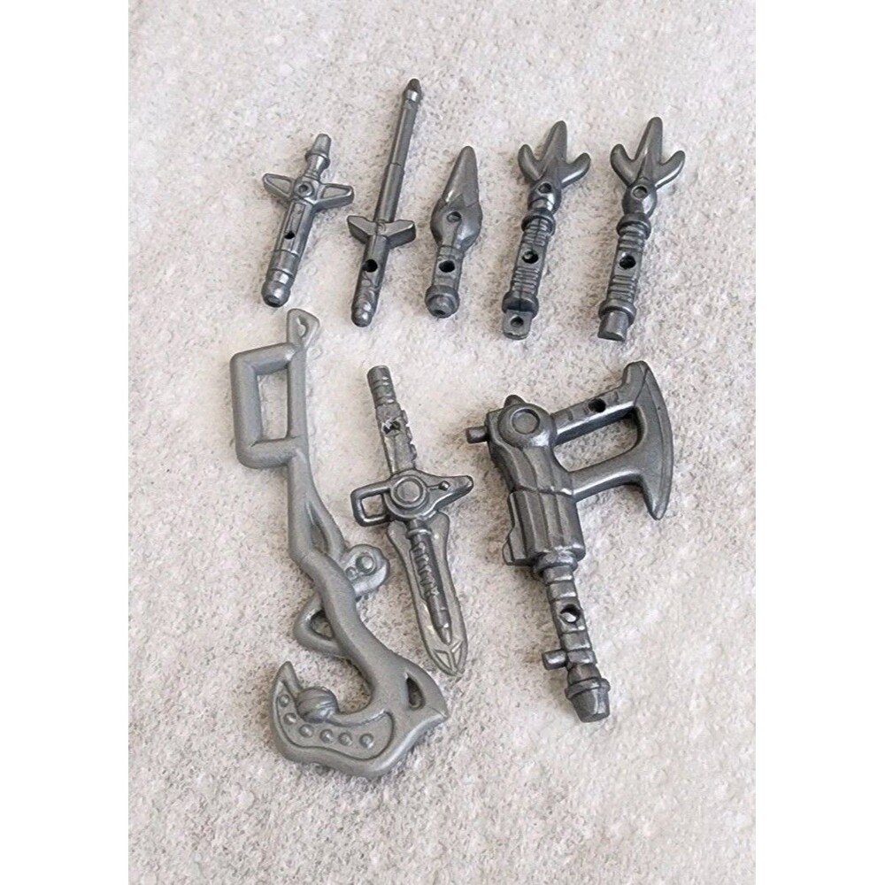 1990s Mighty Morphin Power Rangers Weapons Lot Axe Sword Vintage